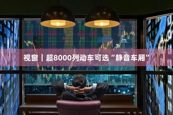 视窗｜超8000列动车可选“静音车厢”